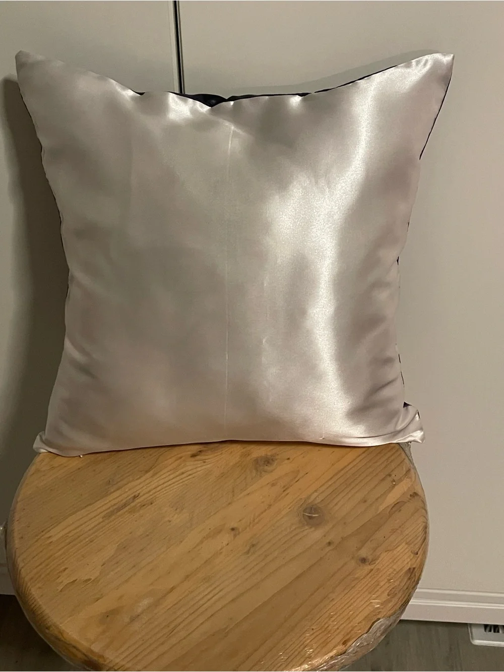 Printed Michael Jackson Accent Pillow in Blue and Black - Home Accents